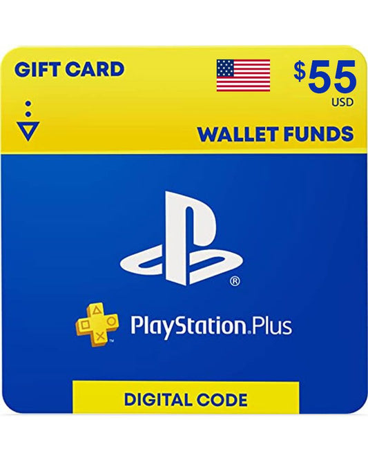 PlayStation Network Card $55 (US) - Instant Delivery