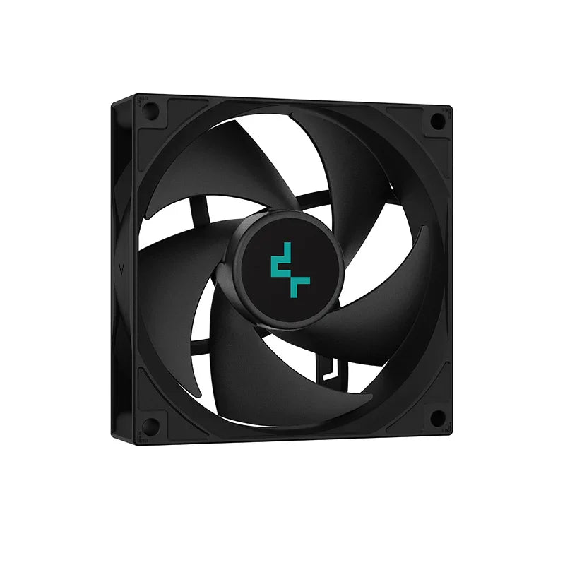 DeepCool AG200 Single Tower 92mm CPU Cooler, 500-3050 RPM Fan Speed, 36.75 CFM Airflow, 2.4W Power, 30.5 dBAFan Noise, Hydro Bearing, 4 Pin PWM Fan Connector, Black | R-AG200-BKNNMN-G-GC