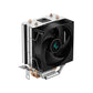 DeepCool AG200 Single Tower 92mm CPU Cooler, 500-3050 RPM Fan Speed, 36.75 CFM Airflow, 2.4W Power, 30.5 dBAFan Noise, Hydro Bearing, 4 Pin PWM Fan Connector, Black | R-AG200-BKNNMN-G-GC