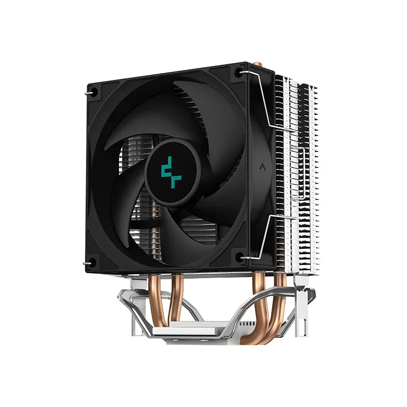 DeepCool AG200 Single Tower 92mm CPU Cooler, 500-3050 RPM Fan Speed, 36.75 CFM Airflow, 2.4W Power, 30.5 dBAFan Noise, Hydro Bearing, 4 Pin PWM Fan Connector, Black | R-AG200-BKNNMN-G