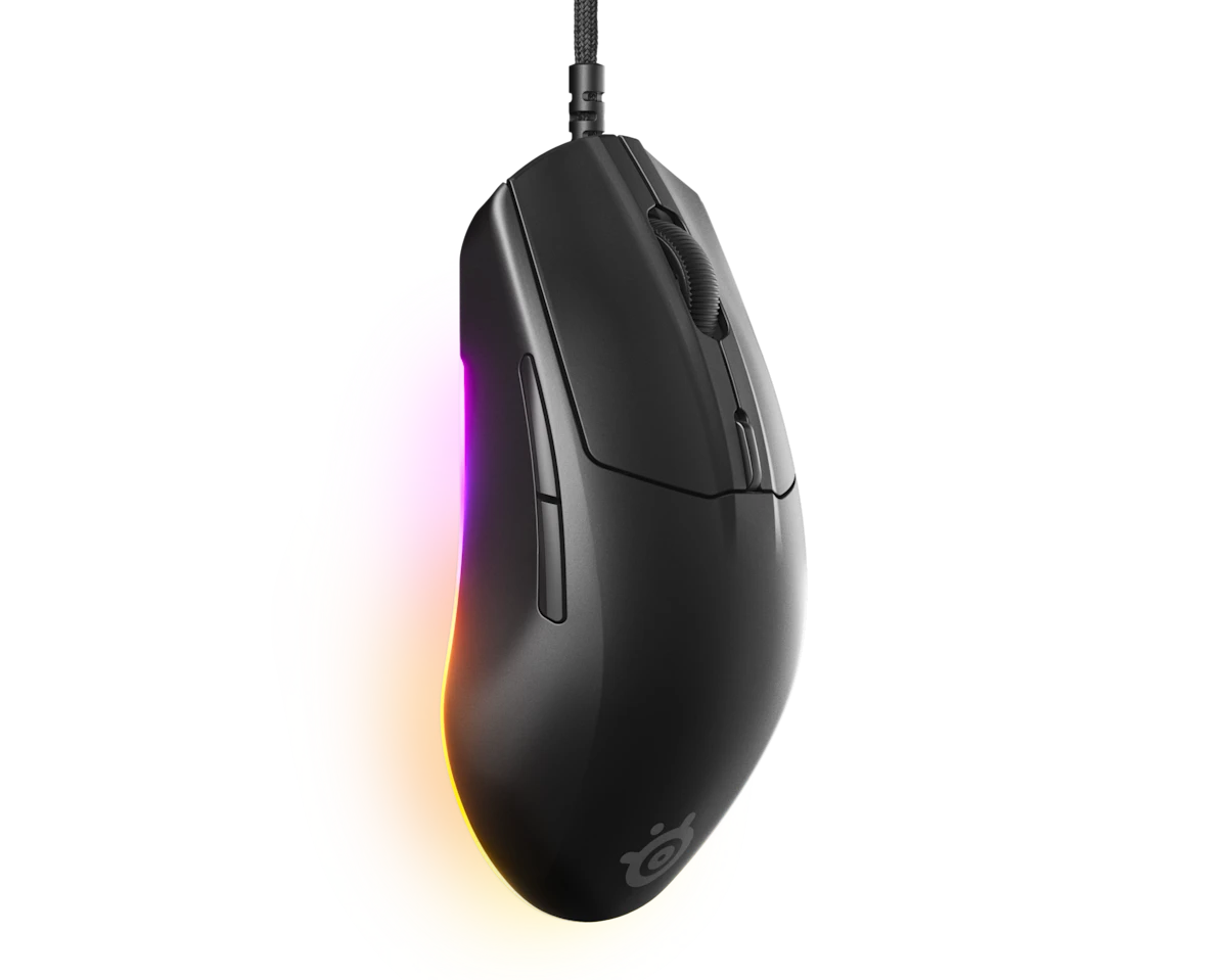 SteelSeries Rival 3 Gen 2 Wired Gaming Mouse - Black