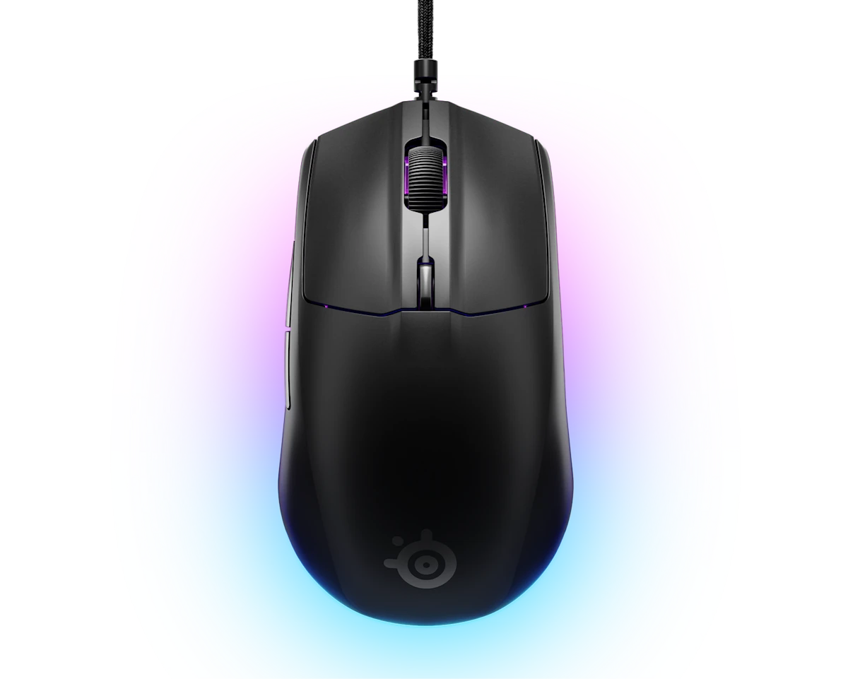 SteelSeries Rival 3 Gen 2 Wired Gaming Mouse - Black