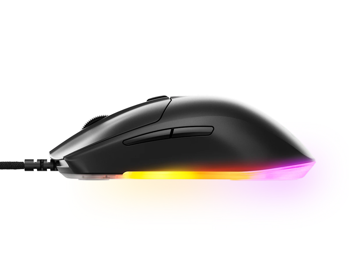 SteelSeries Rival 3 Gen 2 Wired Gaming Mouse - Black