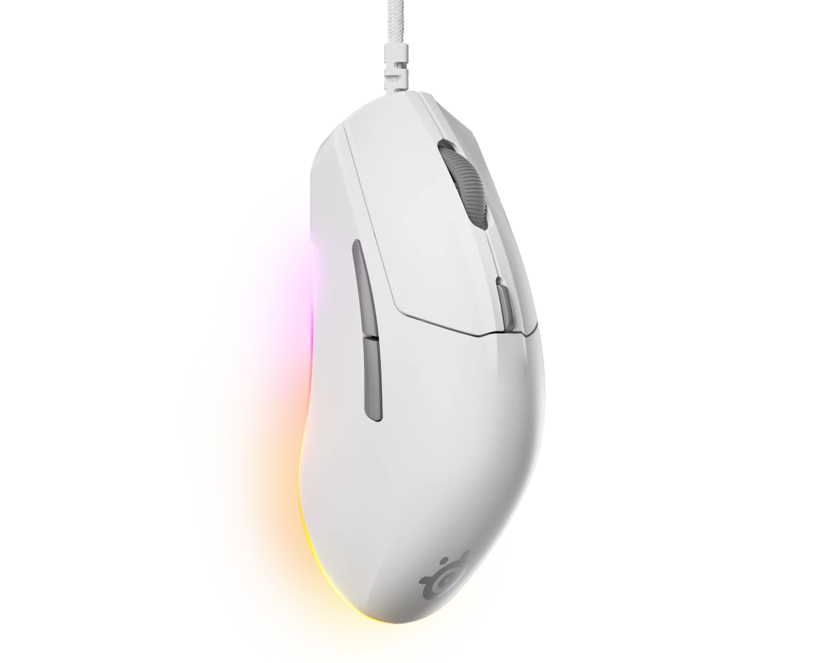 SteelSeries Rival 3 Gen 2 Wired Gaming Mouse - White