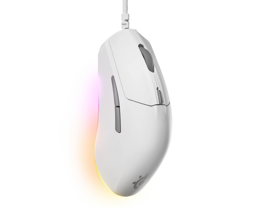 SteelSeries Rival 3 Gen 2 Wired Gaming Mouse - White Games Corner 