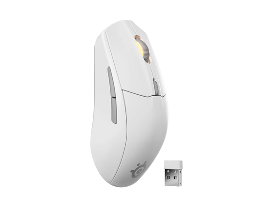 STEELSERIES RIVAL 3 Gen2 RGB Wireless Gaming Mouse-White Games Corner 