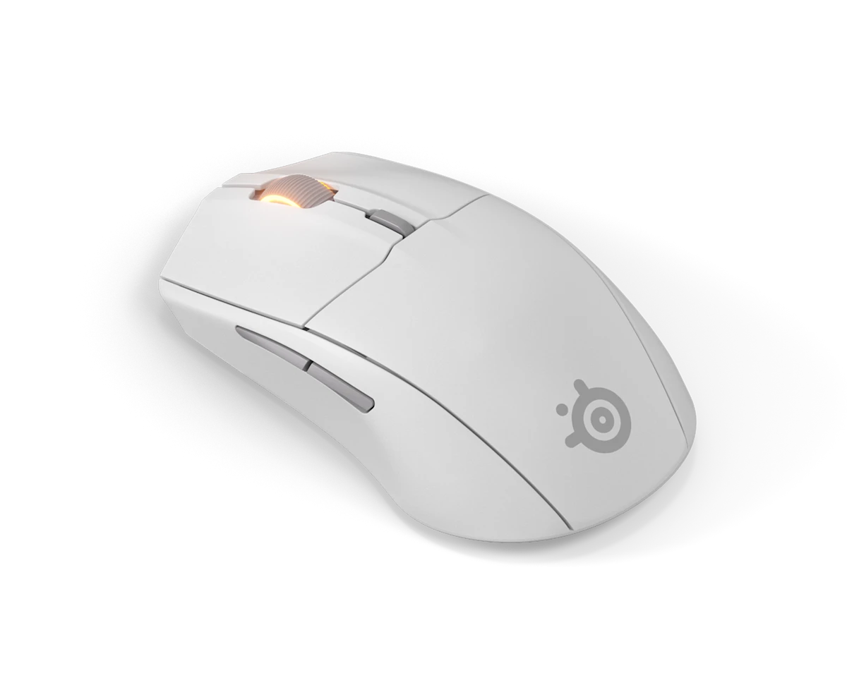 STEELSERIES RIVAL 3 Gen2 RGB Wireless Gaming Mouse-White