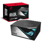 Asus Rog Thor 1000P2 ATX Power Supply Unit, With Aura Sync & OLED Display, 1000W Power, 80 Plus Platinum II Certification, 135mm PWM Fan, 0dB Cooling, Modular.