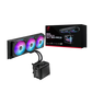 ASUS ROG Ryuo IV SLC 360 ARGB AIO Gaming CPU Liquid Cooler, Curved Screen 6.67-inch 2K AMOLED, Sliding LCD Panel, 3D Visual Effects, 71.44 CFM Fan Air Flow, 36dB(A) Noise, Black | 90RC0151-B0EAY0