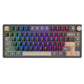 ROYAL Kludge R75 75% Single Mode, Wired Gaming Keyboard, Silver Switch ,Phantom | RKR75-PT-KY