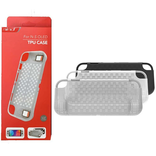 Ergonomic Shockproof Protect Soft TPU Case Skin For NS Nintendo Switch OLED-Black