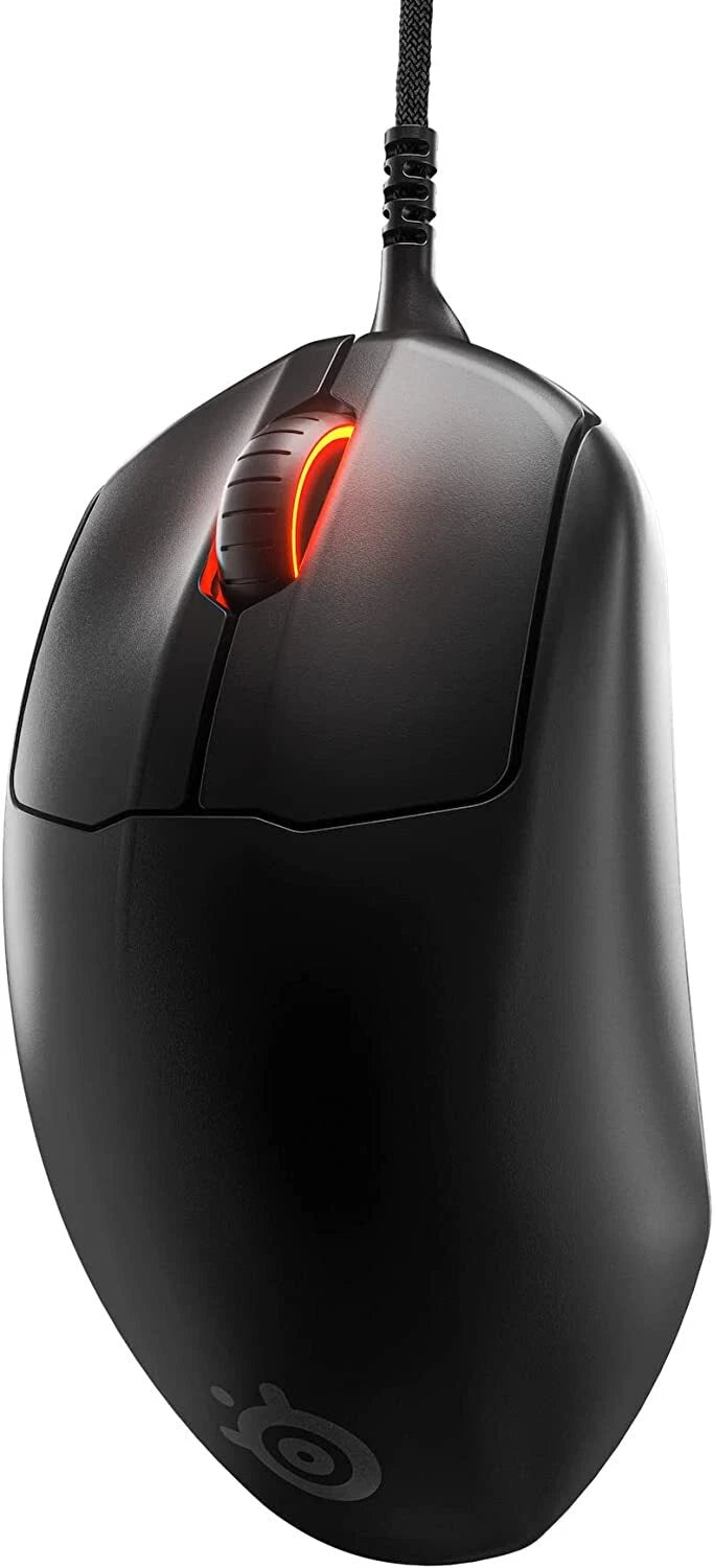 SteelSeries Prime+ Optical Gaming Mouse - Matte Black