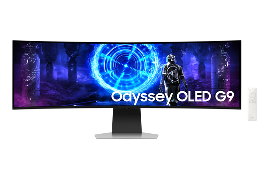 Samsung 49″ Odyssey OLED G9 G95SD – Dual QHD 240Hz OLED Gaming Monitor with Smart Hub