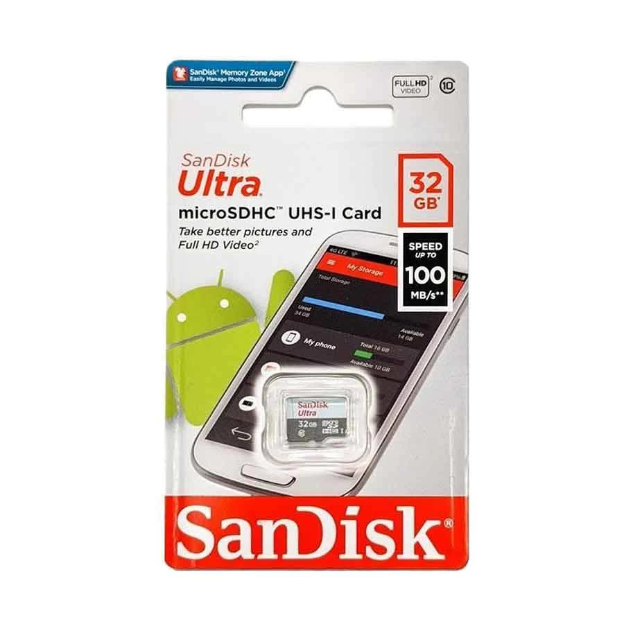 SanDisk Ultra microSDHC 32GB 100MB/s Class 10 UHS-I0