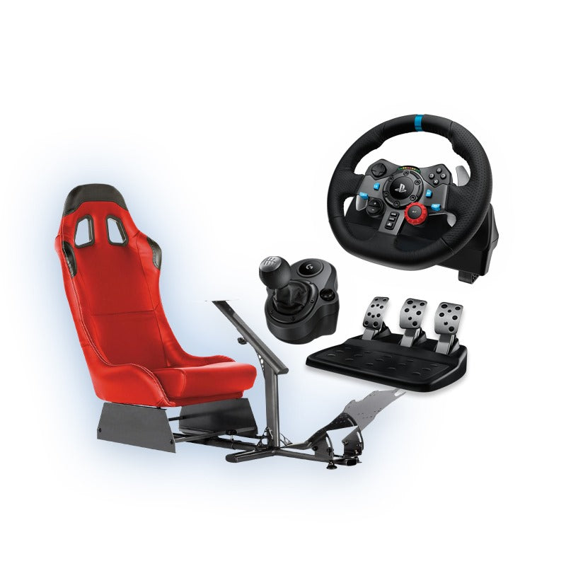 Racing Wheel & Chair Combo