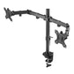Skill Tech SH 024N Dual Monitor Articulating Monitor Desk Mount