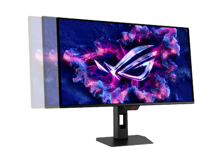 Asus ROG Strix OLED XG27UQDMS gaming monitor - 27-inch (26.5 inch viewable) 4K (3840 x 2160) Tandem QD-OLED panel, 240 Hz, 0.03 ms (GTG), G-SYNC® compatible, custom heatsink, Neo Proximity Sensor, uniform brightness, 99% DCI-P3,- 90LM0CW0-B01971