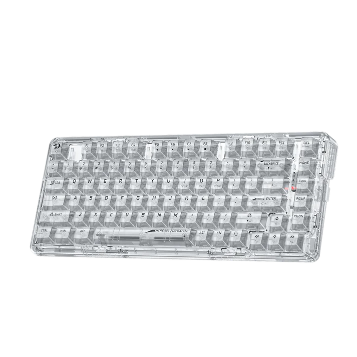 Redragon Elf Pro K649 Wireless Crystal 75% Gasket Hot-Swappable Mechanical Keyboard