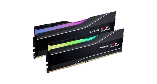 Trident Z5 Neo RGB 32GB (2x16GB) AMD EXPO, DDR5-6400MTs, CL30-39-39-102 1.40V,Black-GC