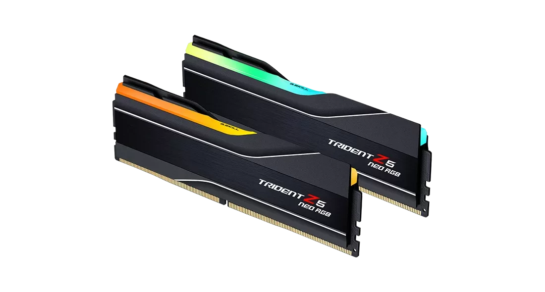 Trident Z5 Neo RGB 32GB (2x16GB) AMD EXPO, DDR5-6400MTs, CL30-39-39-102 1.40V,Black-GC