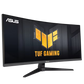 ASUS TUF Gaming VG34VQ3B Curved Monitor, 34" WQHD VA Display, 180Hz Refresh Rate, 1ms (MPRT) Response Time, AMD FreeSync Premium Technology, 16.7m Display Colors, Black | 90LM0AA0-B01170