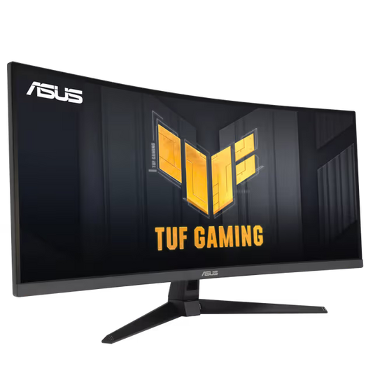 ASUS TUF Gaming VG34VQ3B Curved Monitor, 34" WQHD VA Display, 180Hz Refresh Rate, 1ms (MPRT) Response Time, AMD FreeSync Premium Technology, 16.7m Display Colors, Black | 90LM0AA0-B01170 Games Corner 