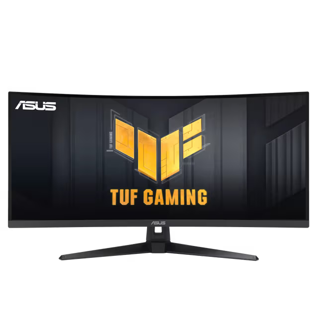 ASUS TUF Gaming VG34VQ3B Curved Monitor, 34" WQHD VA Display, 180Hz Refresh Rate, 1ms (MPRT) Response Time, AMD FreeSync Premium Technology, 16.7m Display Colors, Black | 90LM0AA0-B01170