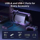 UGREEN 9-in-1 Steam Deck Dock (DP Version) 4K 120Hz, 100W PD, 10Gbps, Ethernet