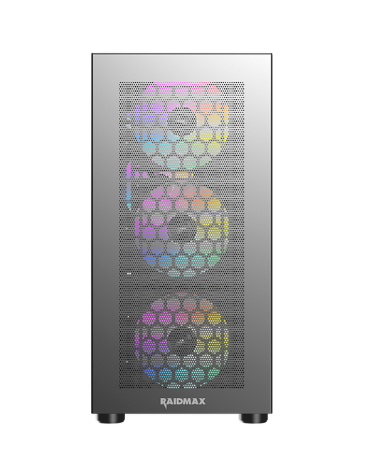RAIDMAX Vector V213M Mid Tower Micro-ATX PC Case,Black