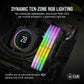 Corsair Vengeance RGB 32GB (2x16GB) DDR5 DRAM 6800MT/s CL40 Memory Kit, Black-GC