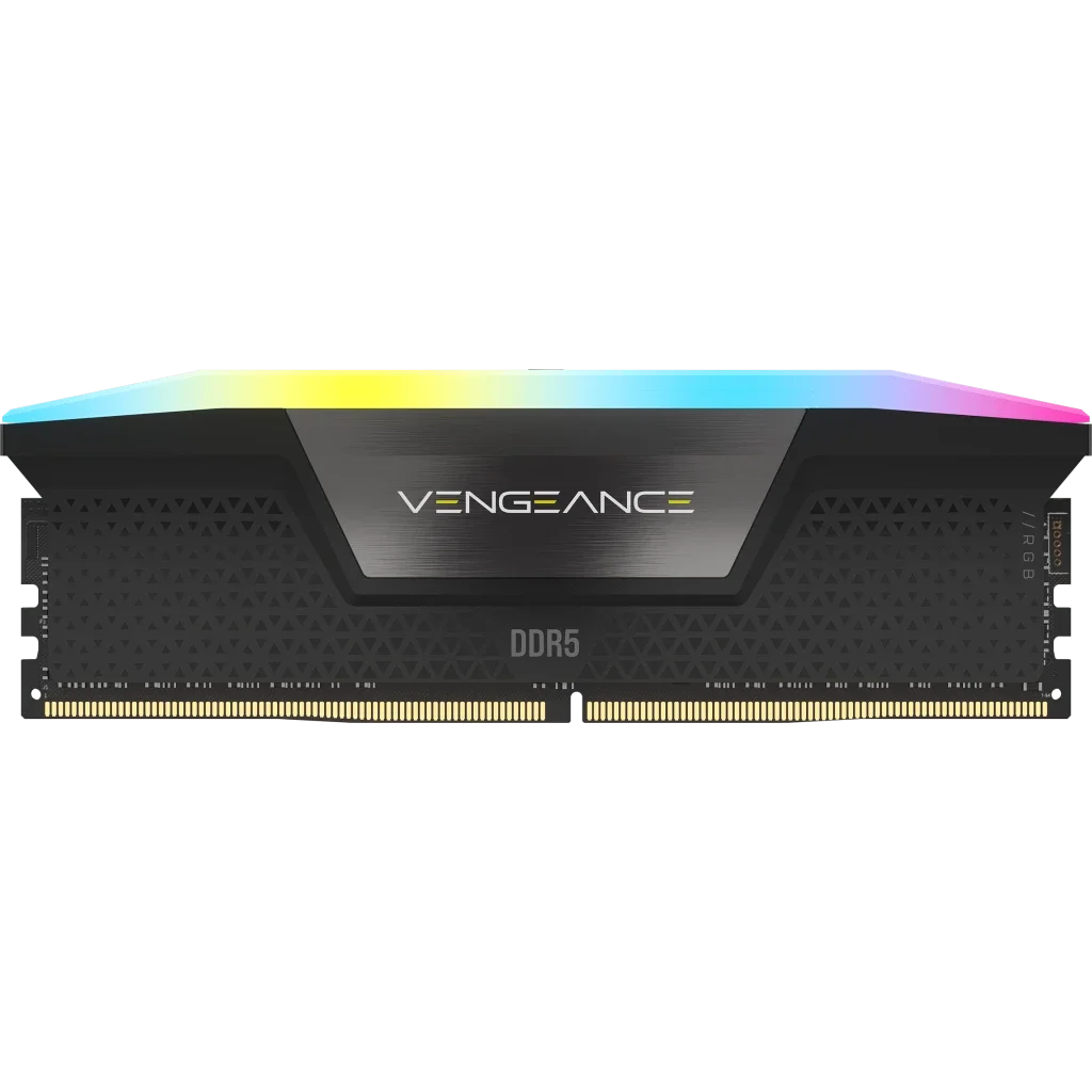 Corsair Vengeance RGB 32GB (2x16GB) DDR5 DRAM 6800MT/s CL40 Memory Kit, Black-GC