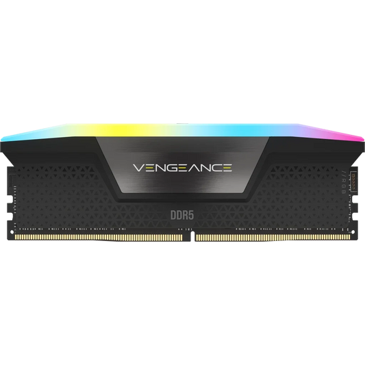 Corsair Vengeance RGB 32GB (2x16GB) DDR5 DRAM 6800MT/s CL40 Memory Kit, Black-GC