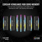 Corsair Vengeance RGB 32GB (2x16GB) DDR5 DRAM 7200MT/s CL34 Memory Kit, 288-Pin, DIMM, Extreme OC PMIC, Intel 700 Series, XMP 3.0, Black-GC