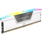 Corsair Vengeance RGB 64GB (2x32GB) Desktop Memory, 288Pin DDR5 DRAM, 5200MHz,Suite For Intel 600/700 Series, White-GC