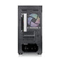 Thermaltake View 170 TG ARGB M-ATX Computer Case, 3x 120mm ARGB Lite Pre-Installed Fans, Up to 280mm Radiator & 7x Fan Support, USB 3.0 x2, HD Audio x1 Interfaces, Black.