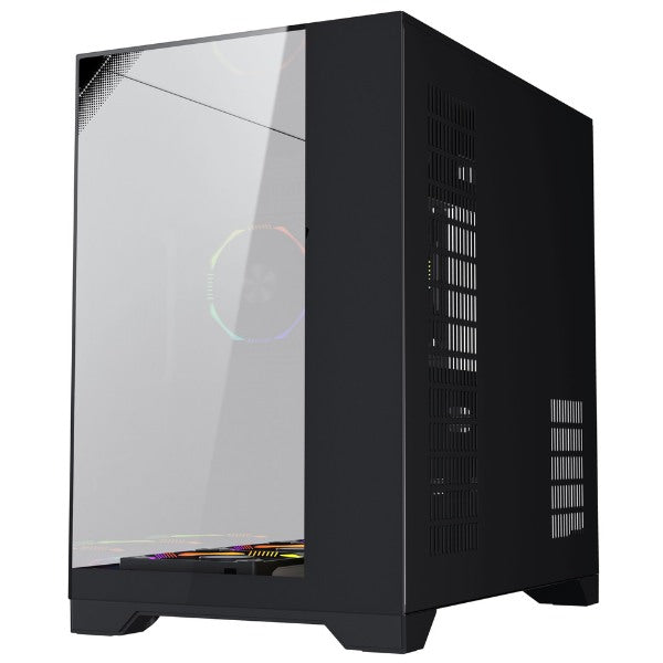 WJCoolman Robin 1 Vision PC Case 4 ARGB Fans  Black