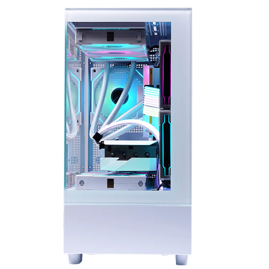 Wjcoolman Blade Micro-ATX Elite 3F ARGB PC Case White