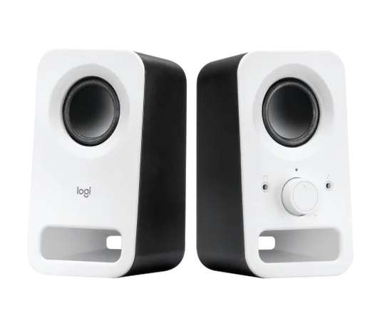 Logitech Z150 Stereo Speakers | 3W RMS Compact 2.0 Channel Wired Computer Speakers with 3.5mm Audio Input & Headphone Jack Games Corner 