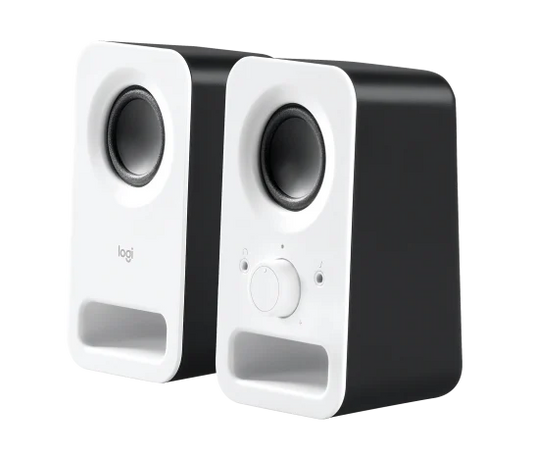 Logitech Z150 Stereo Speakers | 3W RMS Compact 2.0 Channel Wired Computer Speakers with 3.5mm Audio Input & Headphone Jack Games Corner 