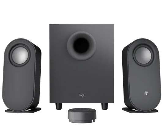 Logitech Z407 Bluetooth Speaker System with Subwoofer | 2.1 Channel 40W RMS Speakers, Wireless Control Dial & Bluetooth 5.0 Games Corner 
