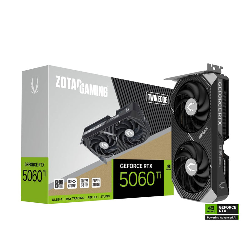 ZOTAC GAMING GeForce RTX 5060 Ti 8GB Twin Edge - ZT-B50610E-10M