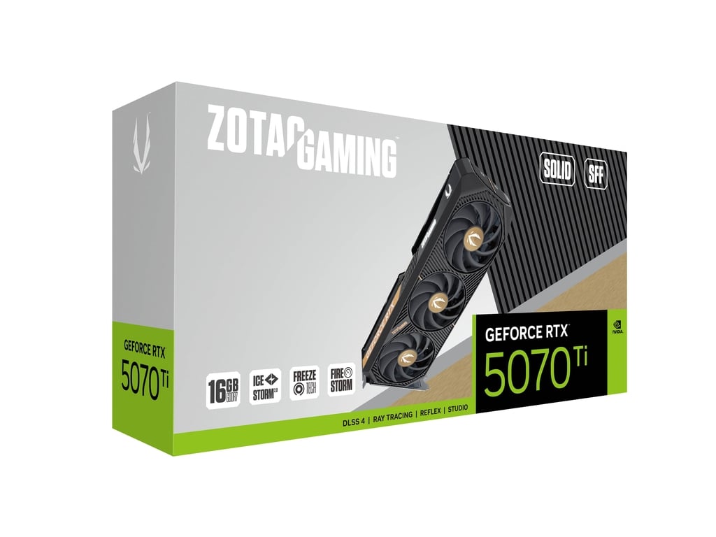 ZOTAC GAMING GeForce RTX 5070 Ti SOLID SFF-ZT-B50710D3-10P