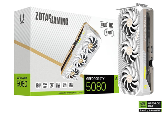 ZOTAC GAMING GeForce RTX 5080 SOLID OC White Edition-ZT-B50800Q-10P