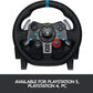 Logitech G29 Driving Force Racing Wheel and Floor Pedalsfor PS5, PS4, PC, Mac - Black - Games Corner