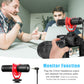 Boya New Camera Super-Cardioid Video Shotgun Condenser Microphone By-Mm1+ With Headphone Monitoring - Games Corner