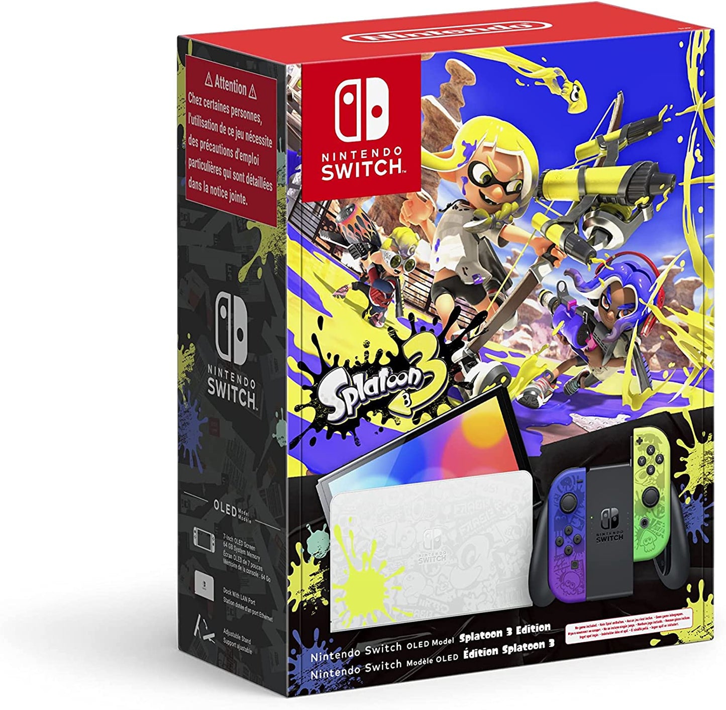 Nintendo Switch – OLED Model Splatoon 3 Edition - Games Corner