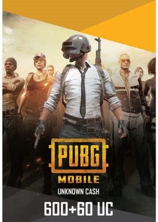 PUBG MOBILE 600 +60 UC - Games Corner