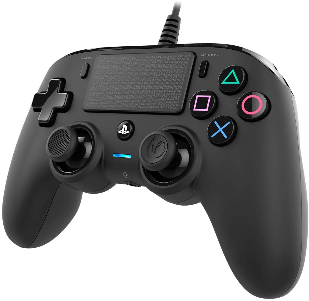 Nacon Wired Compact Controller-black - Games Corner