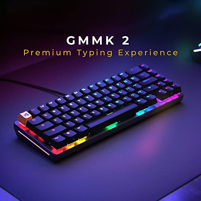 Glorious Gaming Keyboard - GMMK 2 - TKL Hot Swappable Mechanical Keyboard, Red Switches - Games Corner