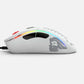 Glorious Gaming Mouse - Glorious Model D- Honeycomb Mouse - Superlight RGB PC Mouse - 61 g - Matte White Wired Mouse - Games Corner